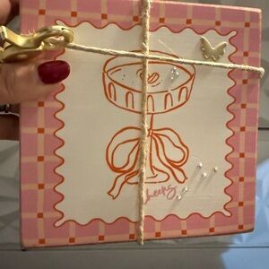 Pink and Orange home decor